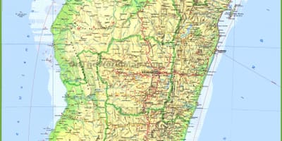 Bản đồ Madagascar