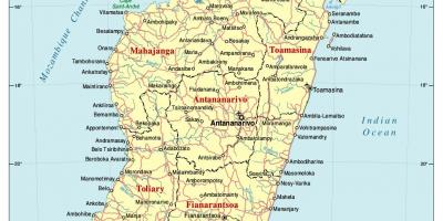 Bản đồ của đường Madagascar