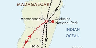 Sri lanka Madagascar bản đồ